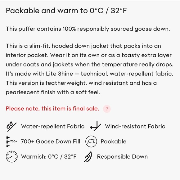 Aritzia TnAction Botanie Puffer Jacket XS - Picture 8 of 10